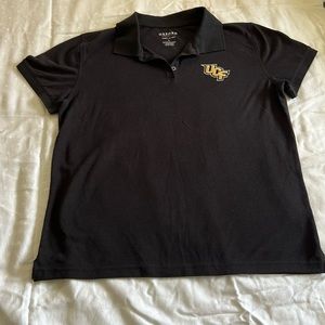 Women’s black UCF polo